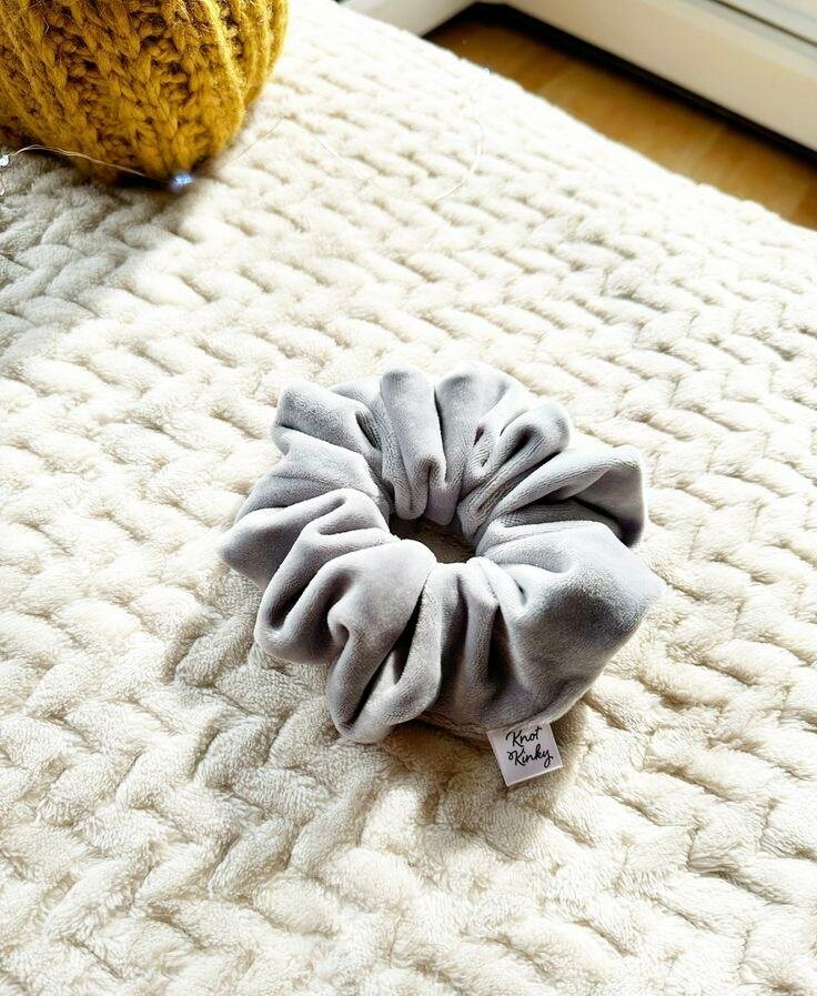 Chouchou en velours tendance