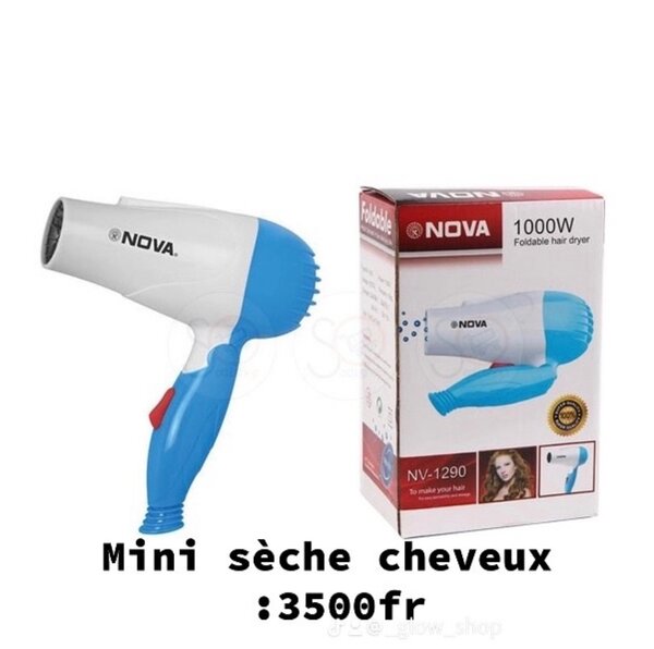 Mini sèche cheveux