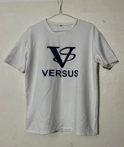 T-shirt blanc imprimé VERSUS