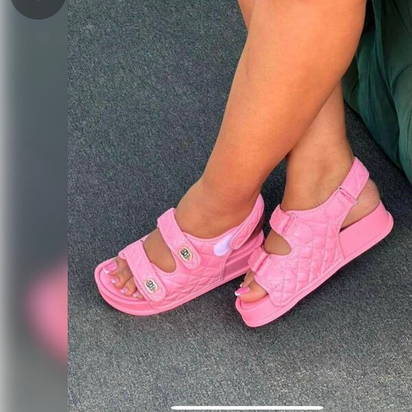 Channel sandals