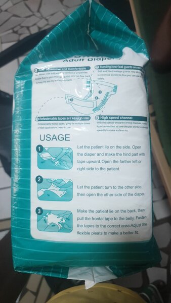 Adult diapers