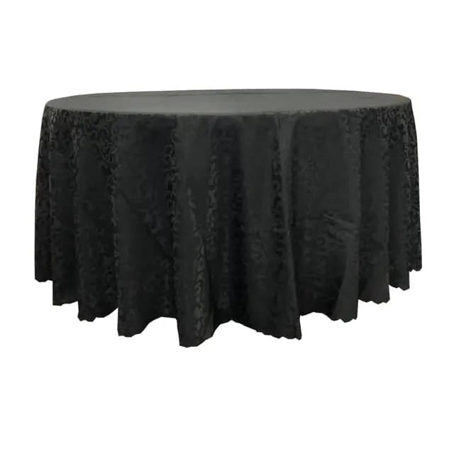 Nappe pailletée noire