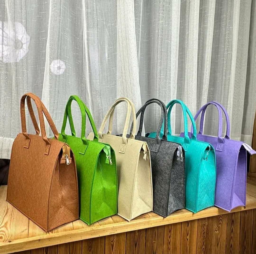 Sac feutre avec fermeture