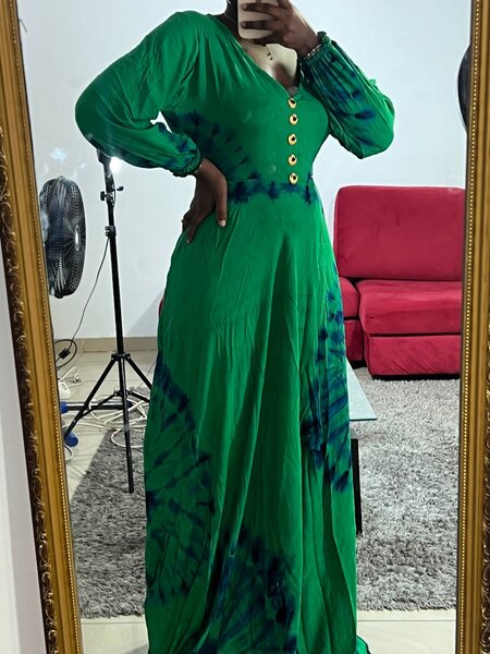 Robe en dempé