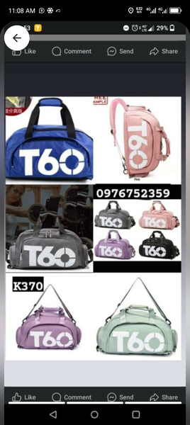 Travel/gym bags