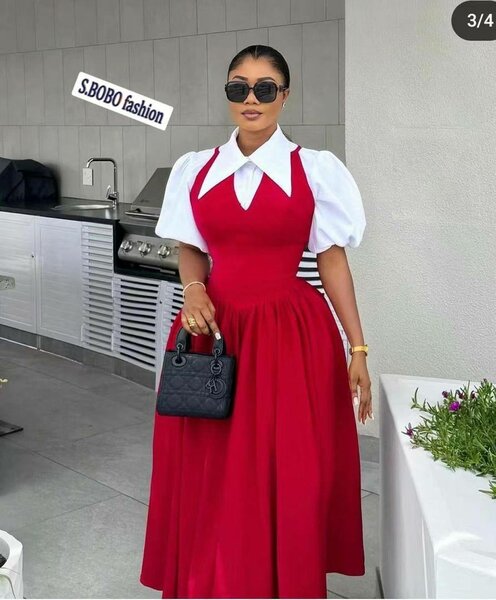 Belle robe rouge