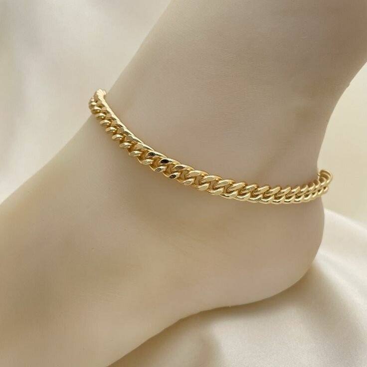 Steenless steel Anklets