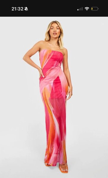Robe chic rose