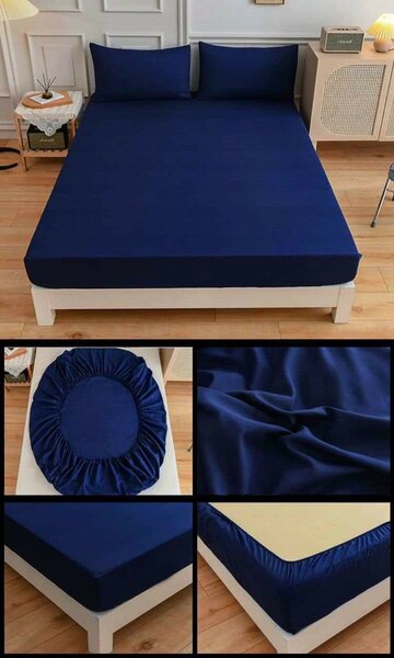Drap de lit 3place couleur unique
