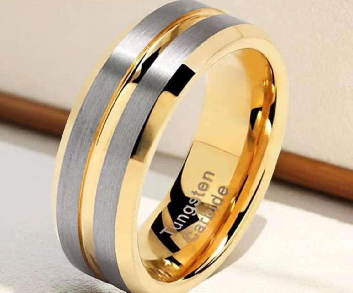 Silver plated ring