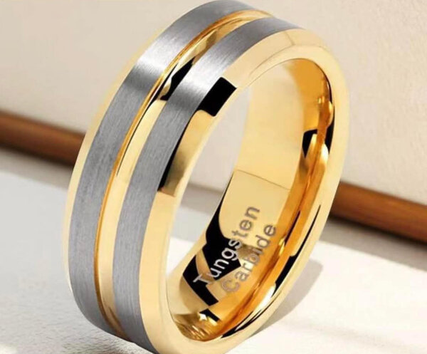 Silver plated ring