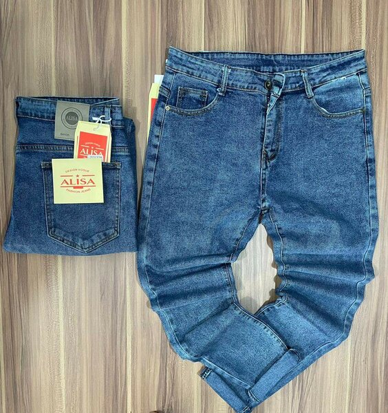 Blue jeans trousers