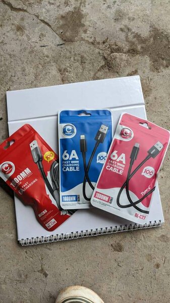 Iphone, type c and android fast phone charging cables