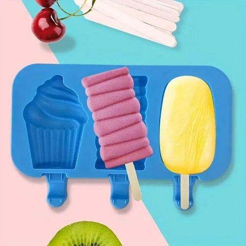 Moule à Glace Silicone 3 trous