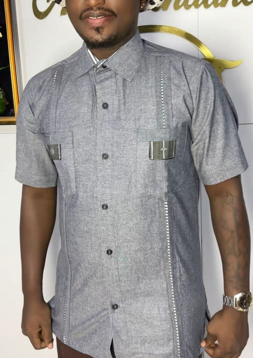 Chemise Oxford à manches courtes