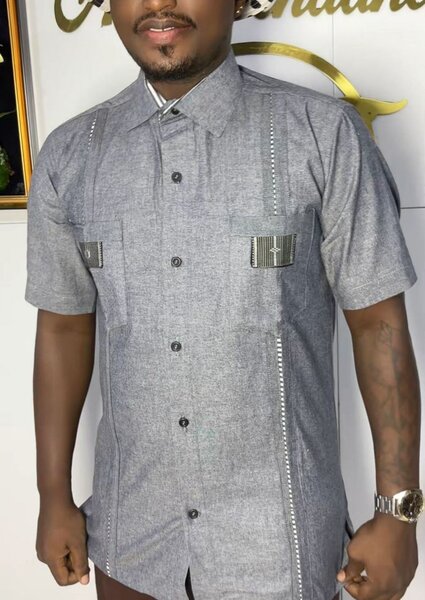 Chemise Oxford à manches courtes