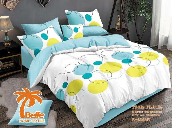 Ensemble draps 3 places