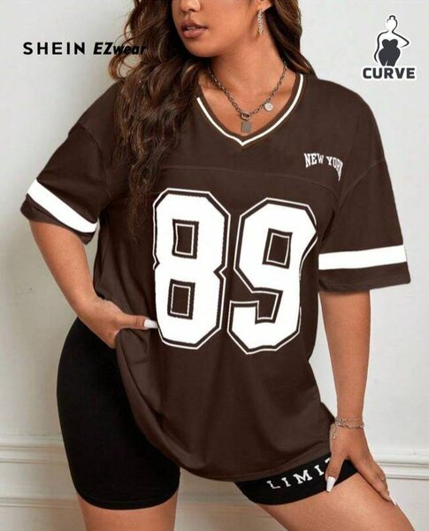 T-shirt oversize "89"