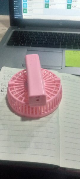 Portable hand fan