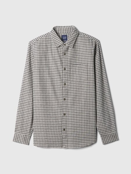 Checked flannel shirts