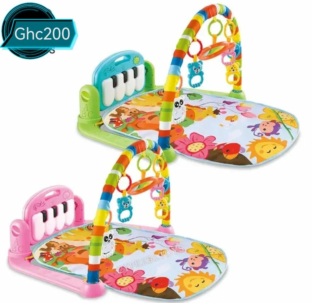 baby activity mat with piano