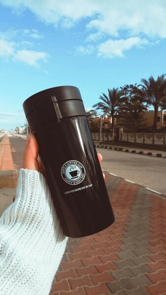 Mug isotherme en acier inoxydable