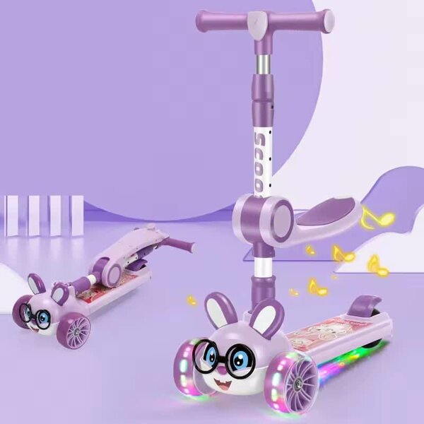 Trottinette Enfant 3 Roues Lumineuses