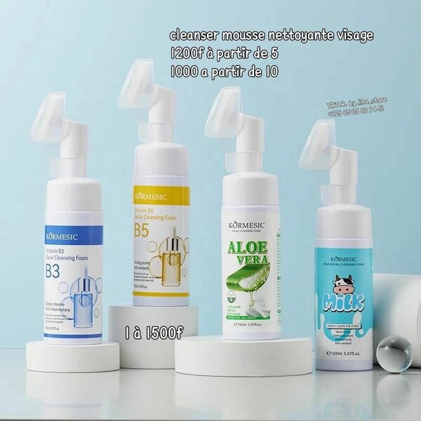 Cleanser mousse nettoyante visage