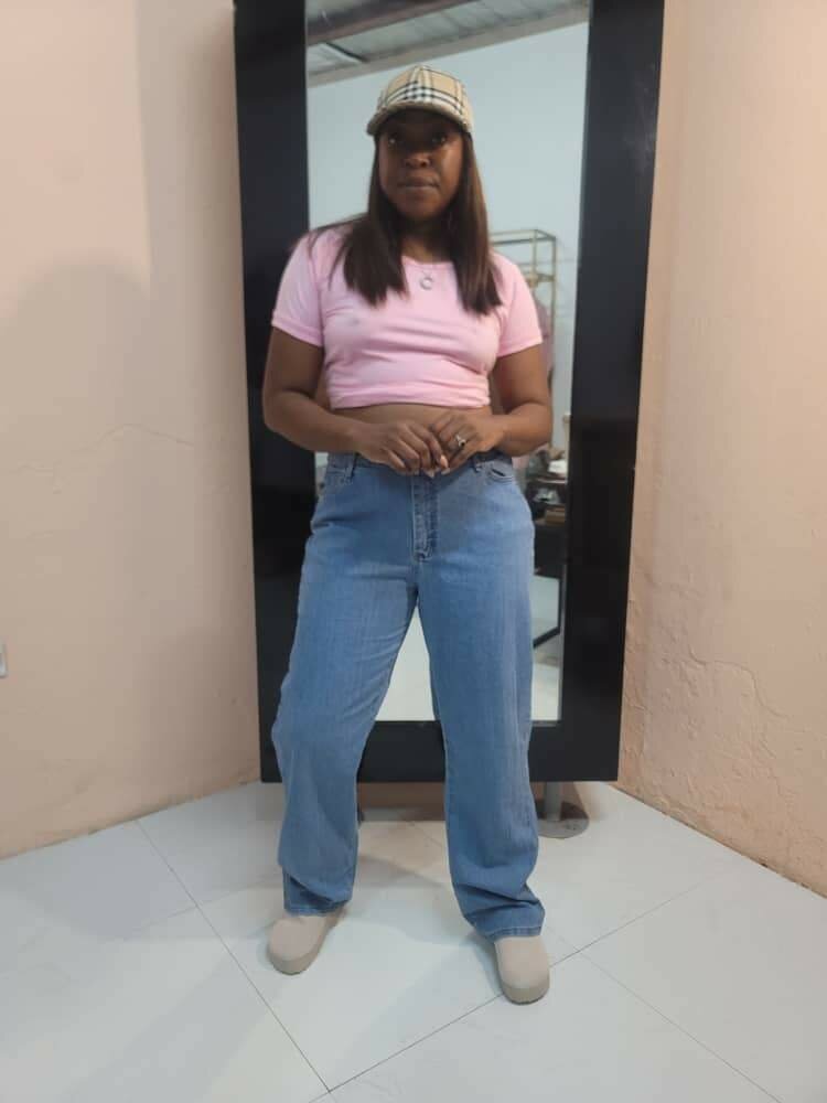 Thrift jeans