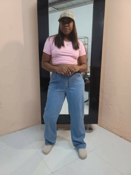Thrift jeans