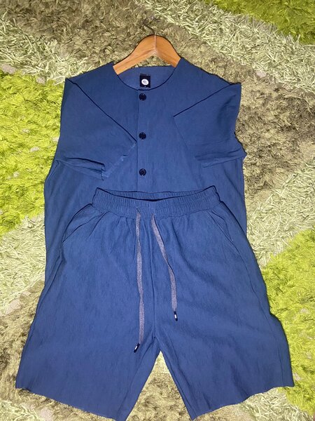 Ensemble de détente bleu