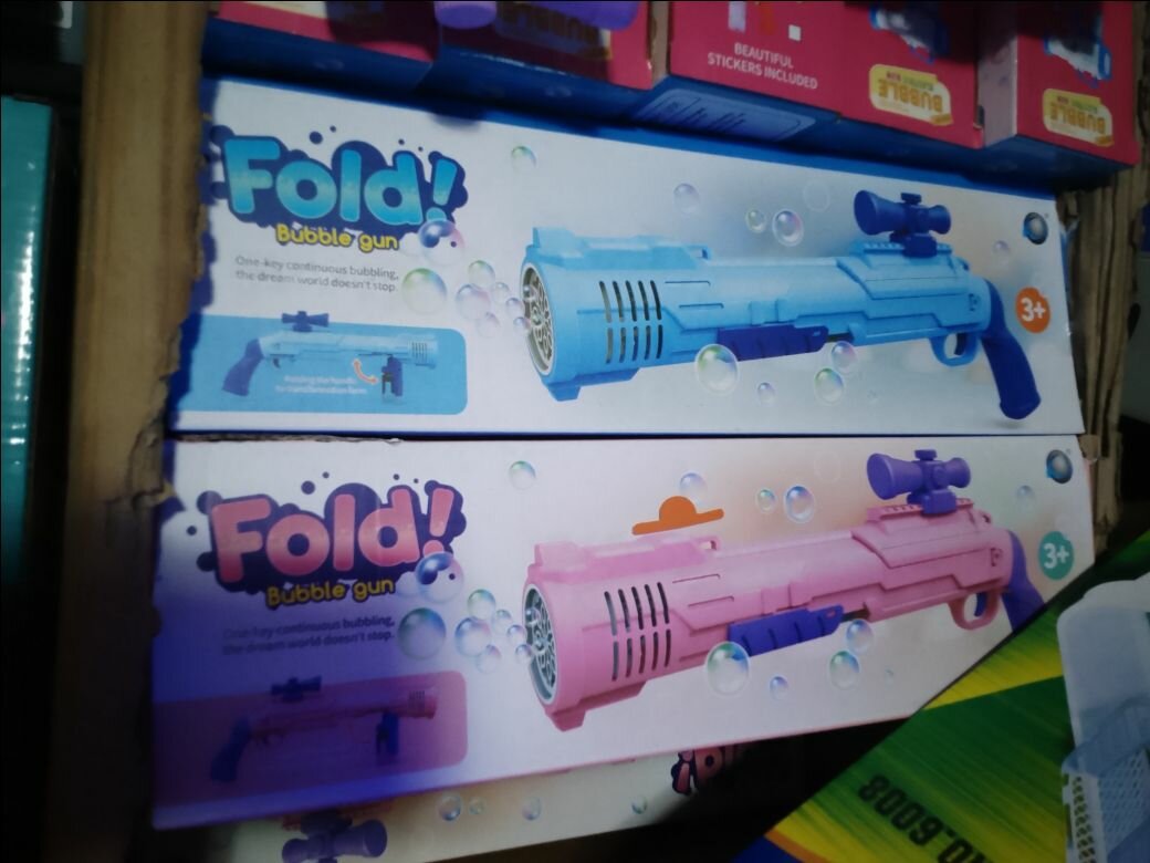 Pistolet à bulles