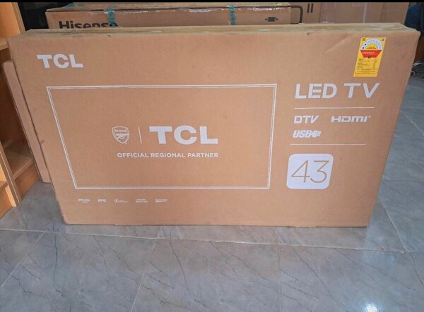 TCL 43inches television, smart