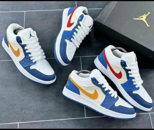 Baskets Air Jordan multicolores