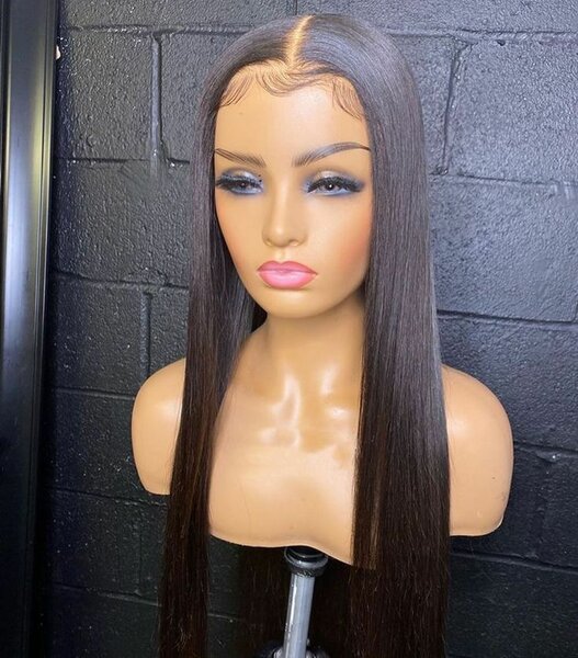Straight hair