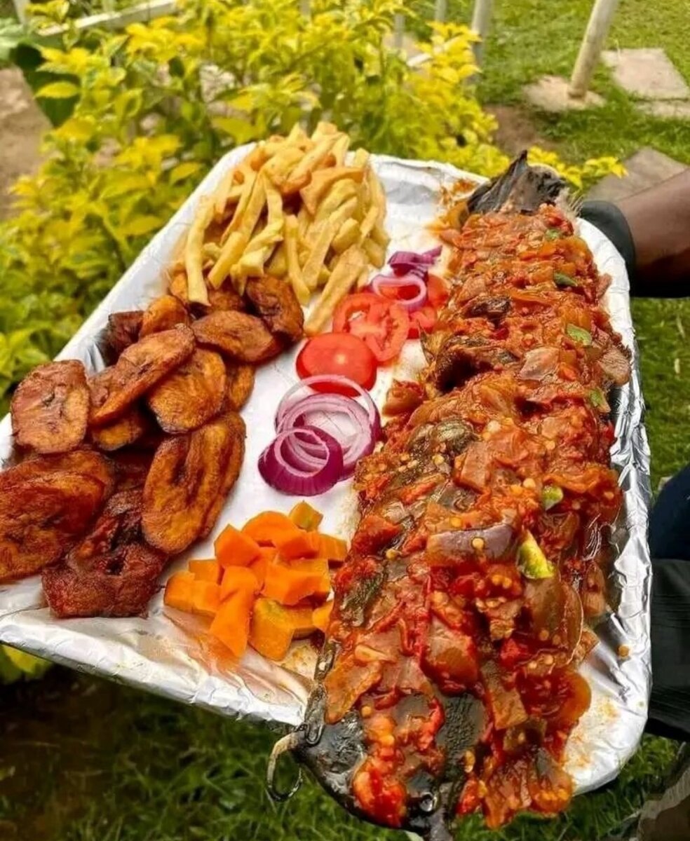 Grilled catfish