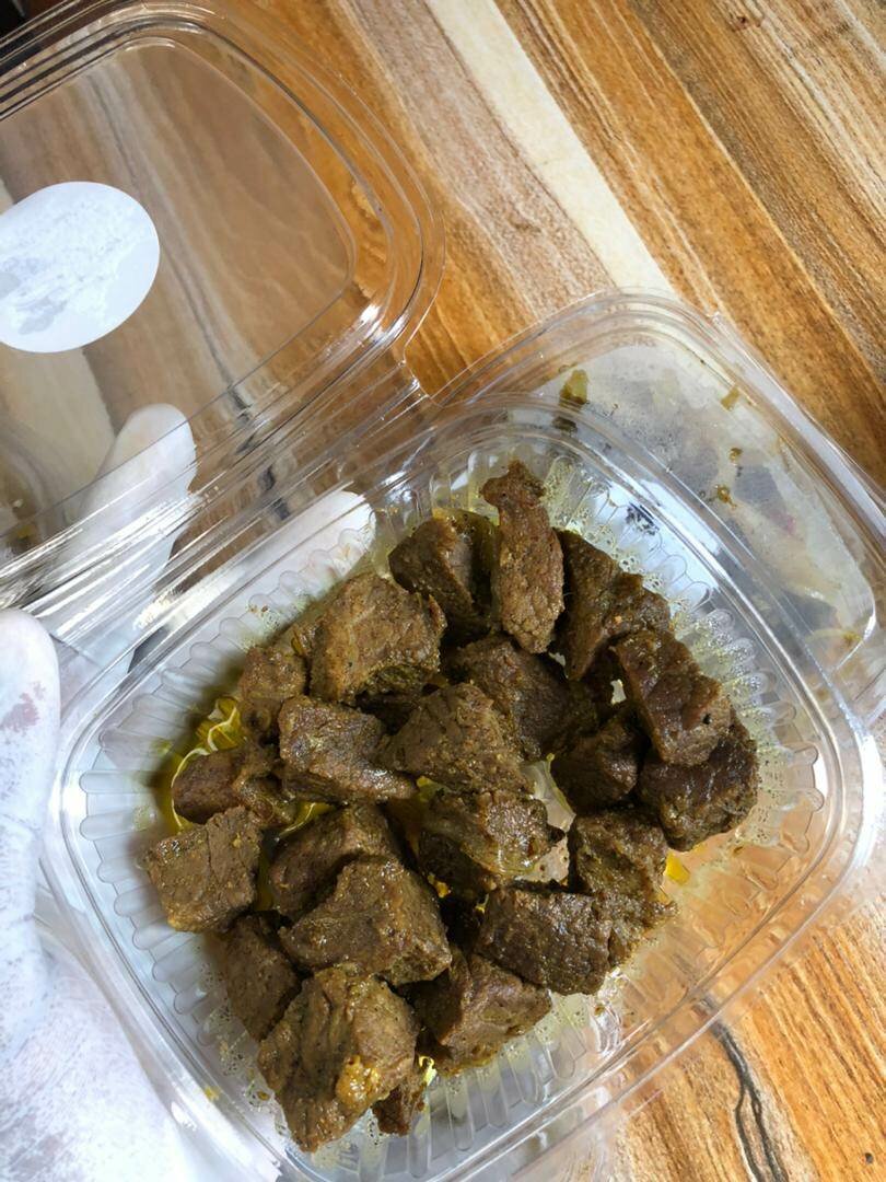 Délicieuse viande épicée