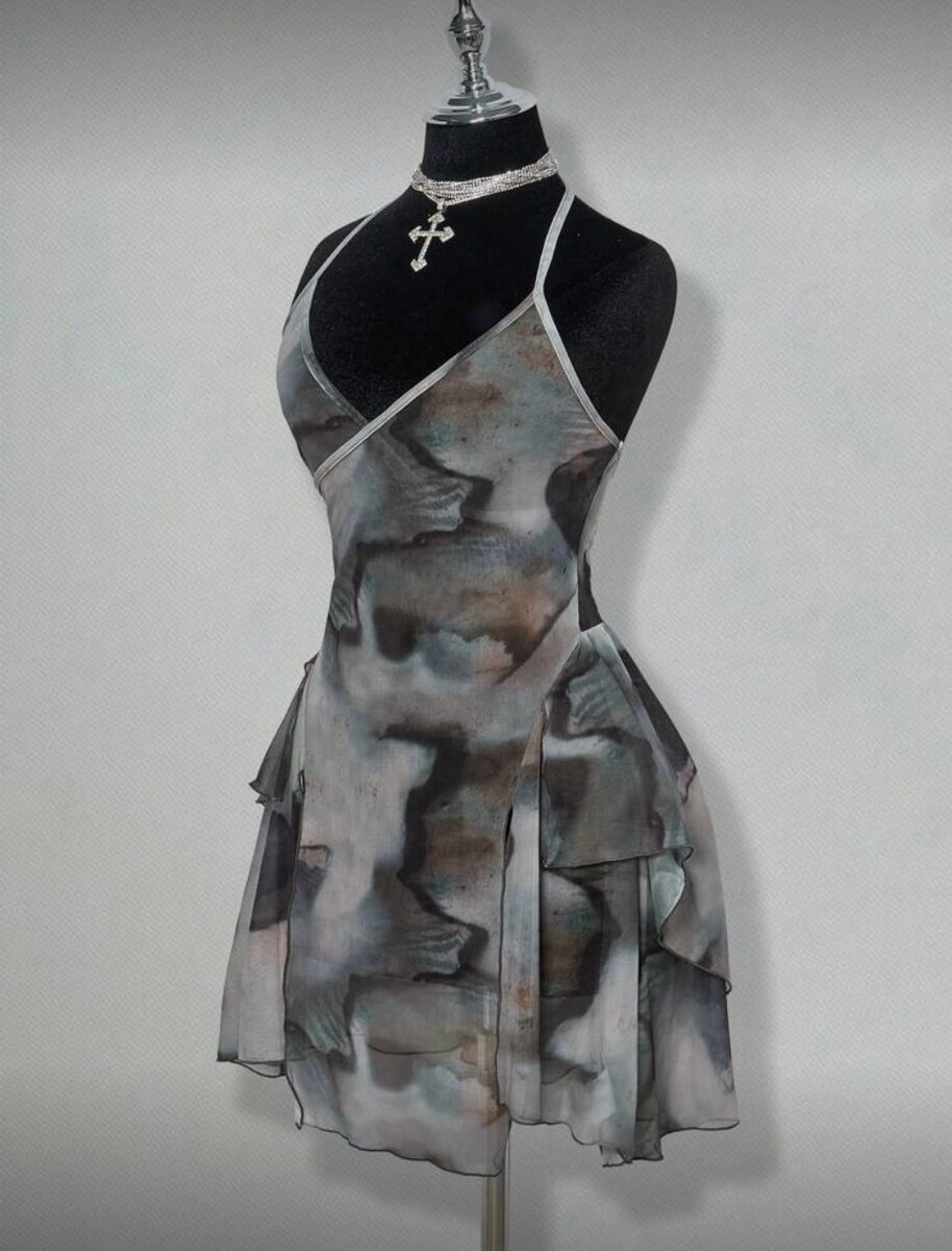 Robe d'été évasée élégante