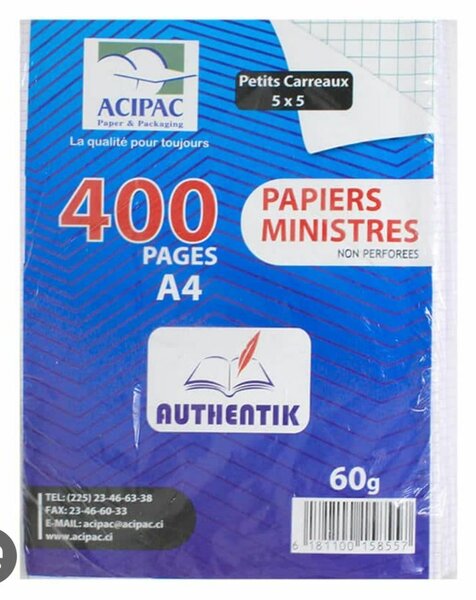 Papiers Ministres A4