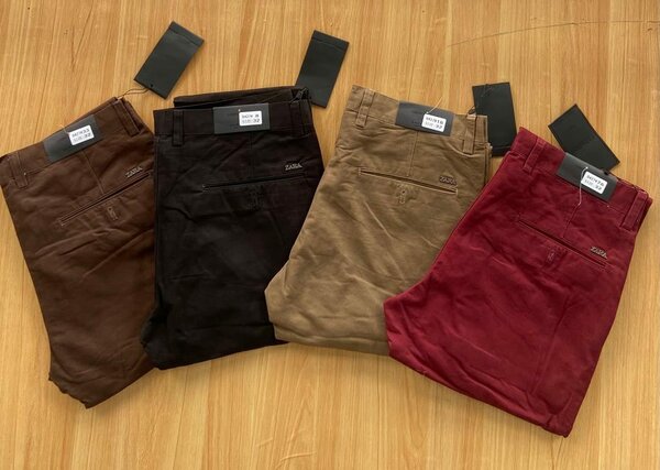 khaki trousers