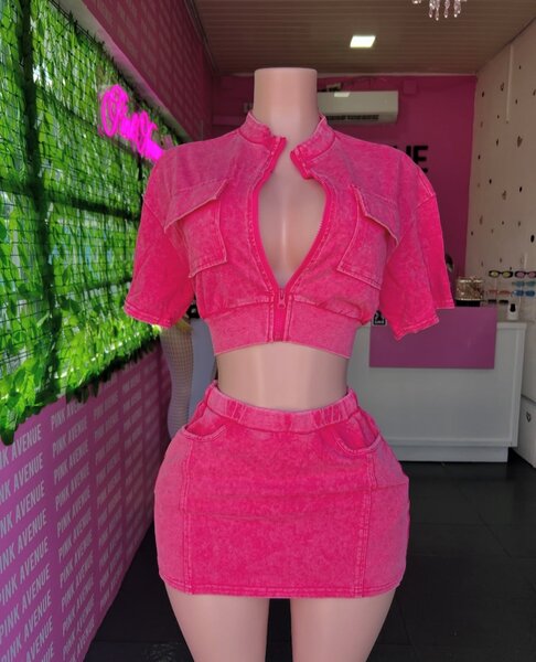 Pink dress