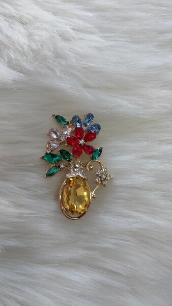 Flower Brooches
