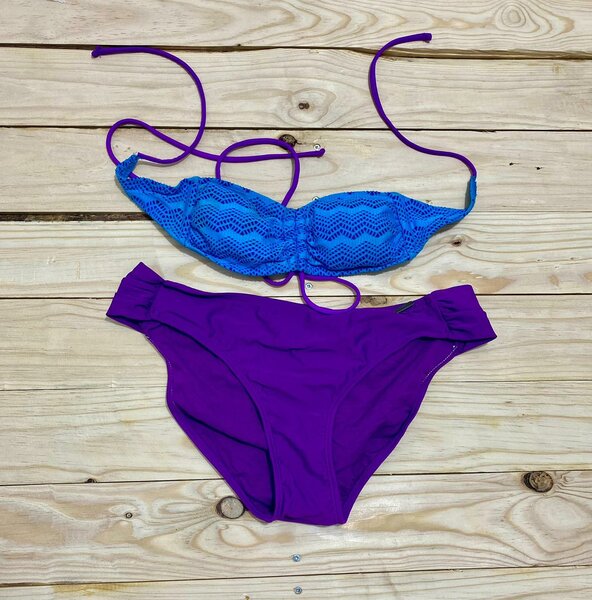 lilac swimsuit