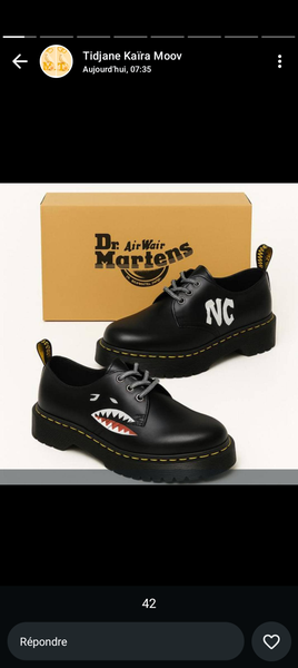 Chaussures Dr Martens Noires