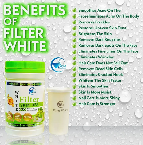 Filter white skin beauty vitamin