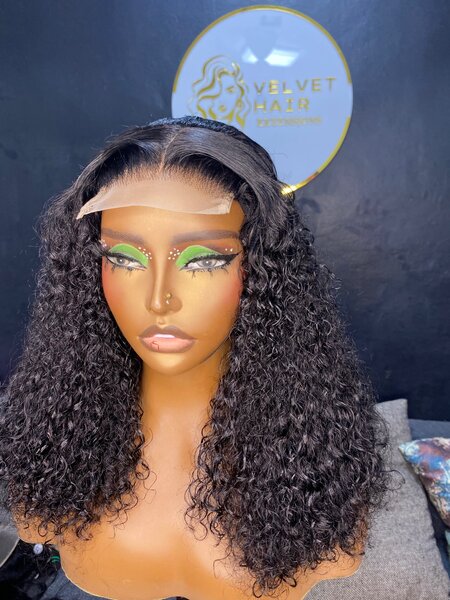 Closure pixie curls