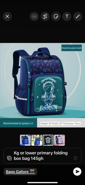 Kids nice bag