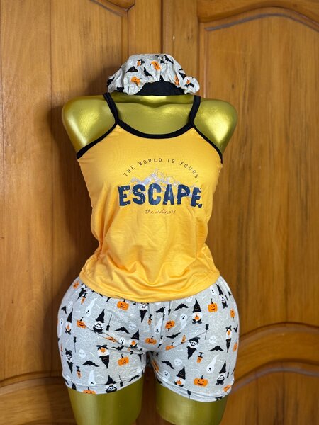 Women's Halloween Pajama Set