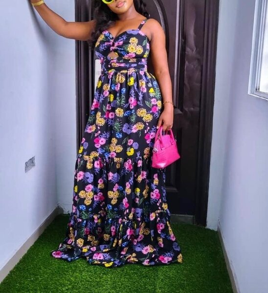 Robe fleurie