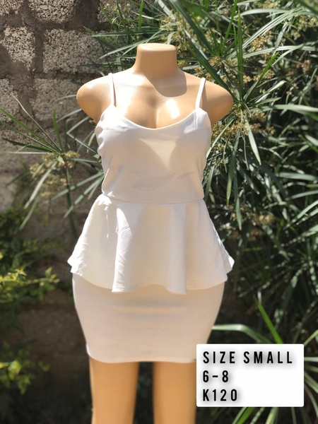 Robe blanc
